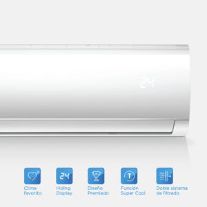 Aire acondicionado Inverter 6000 frigorías Sky Luxe Midea